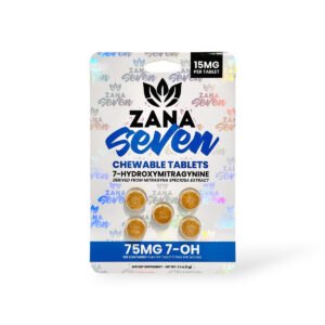 Zana Seven 7- Hydroxymitragynine Chewable Tablets 15mg