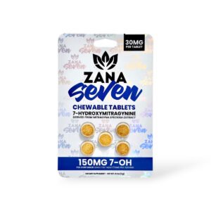 Zana Seven 7- Hydroxymitragynine Chewable Tablets 30mg