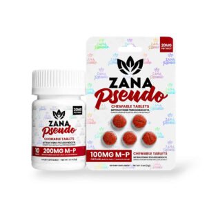 Zana Mitragynine Pseudoindoxyl Chewable Tablets 20mg